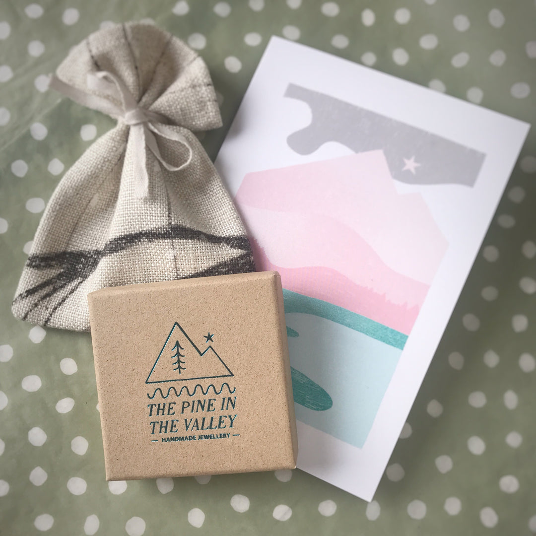 Moonstone Silver Pendant Necklace  image 4