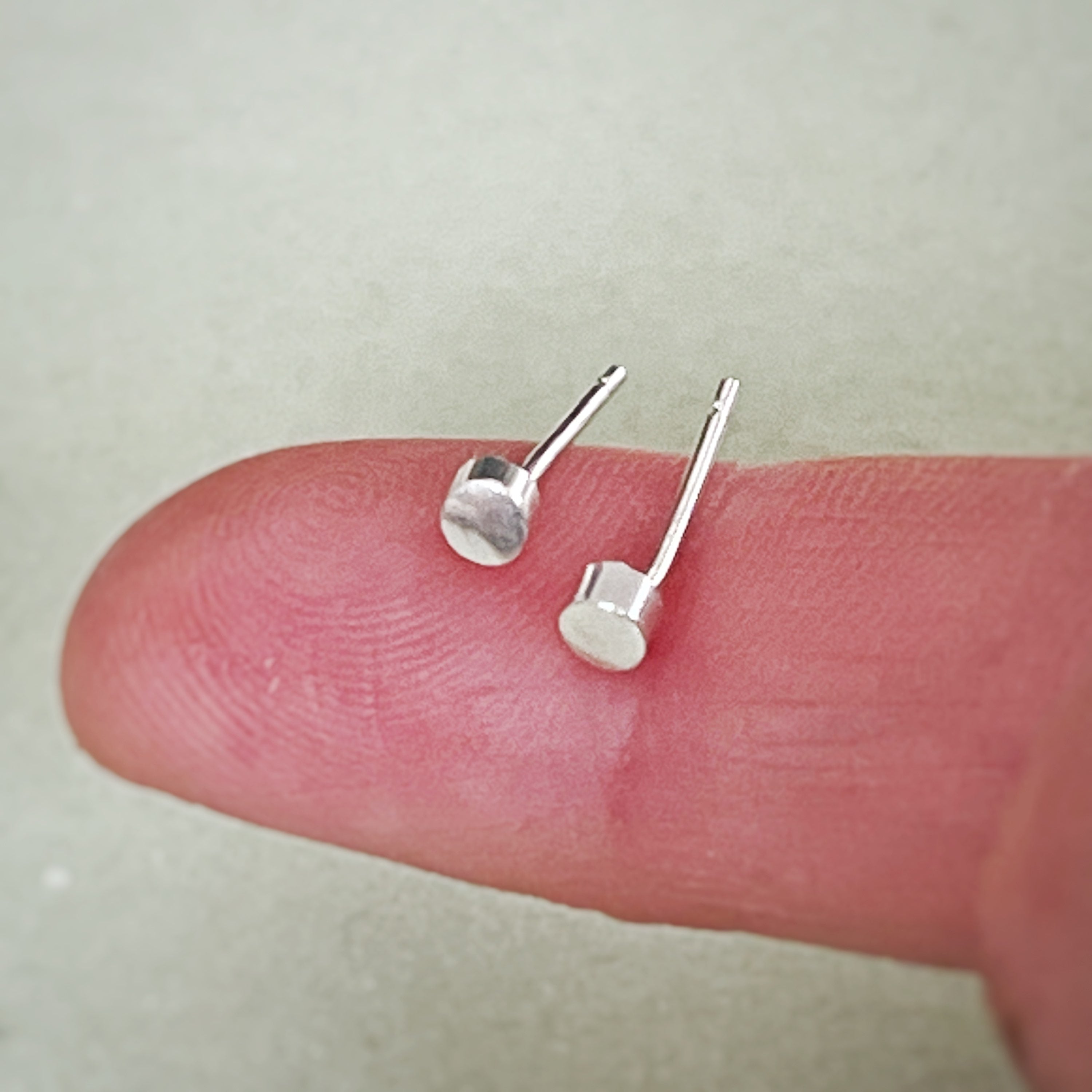 Circle Stud Earrings image 0